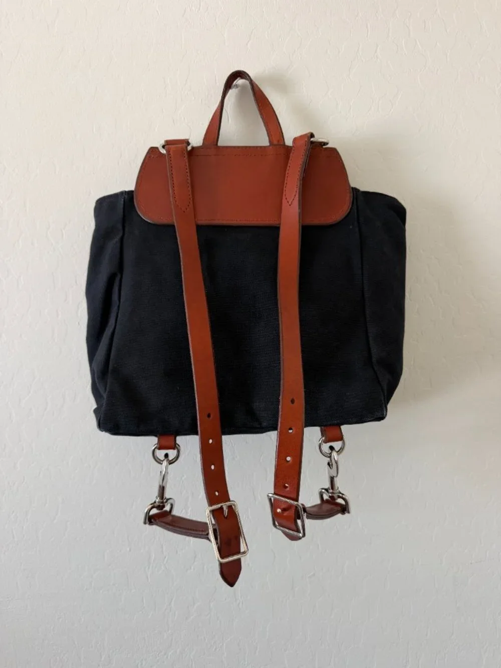 Rebecca Ray Equus Backpack - Black and Brown
